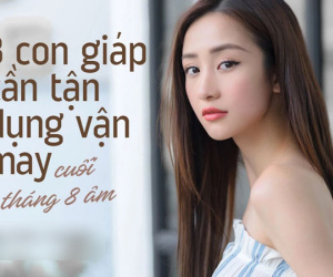 Cuối tháng 8 âm có 3 con giáp được Thần tài chiếu cố, vận may ào ạt, vươn lên làm chủ vận mệnh