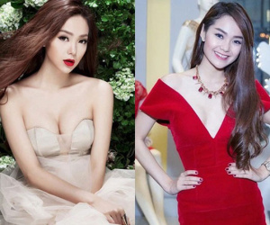 Kiểu váy oái oăm khiến Minh Hằng và dàn sao Việt 'hoá kiếp' toà thiên nhiên trong nửa nốt nhạc