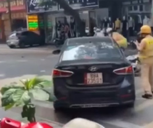 Khởi tố vụ án tài xế rồ ga bỏ chạy, tông CSGT tại Vĩnh Phúc