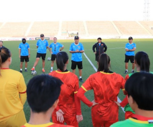 Tuyển nữ Việt Nam hướng tới chiến thắng đậm trước chủ nhà Tajikistan