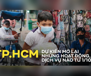 INFOGRAPHIC: TP.HCM dự kiến mở lại những hoạt động, dịch vụ nào từ 1/10?