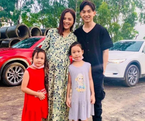 Hương vị tình thân: Sau clip Phương Oanh đi mua váy bầu, đến lượt ảnh Thy mang bụng bầu giả ở Ninh Bình được hé lộ