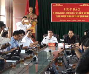 Nóng: Công an khởi tố điều tra 1 vụ gian lận thi cử từ 5 năm trước
