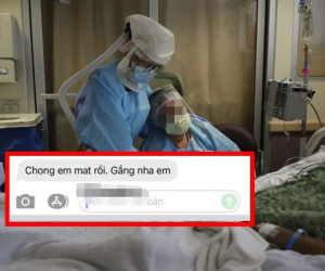 Rơi nước mắt khi người vợ nhớ lại khoảnh khắc chồng mất vì Covid-19, đọc dòng tin nhắn cuối cùng mà như tan nát trái tim