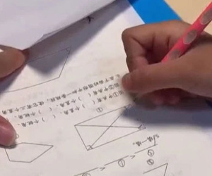 Con gái nói hình chữ nhật chỉ có 1 góc vuông, nguyên nhân 'khó đỡ' làm mẹ bất lực phải gọi cô giáo, dân mạng cười đau bụng đồng cảm
