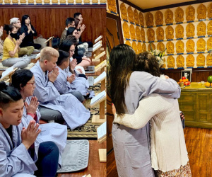 Lễ cầu siêu cho Phi Nhung tại Mỹ: Con gái suy sụp trước di ảnh mẹ, Trizzie Phương Trinh, Hồng Đào có mặt chia buồn