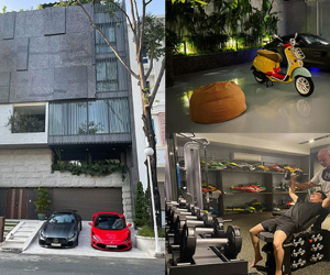 Cận cảnh biệt thự bề thế, sang trọng từng ngóc ngách của Cường Đô La - Đàm Thu Trang