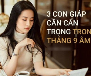 Sang tháng 9 âm, 3 con giáp phải hết sức cẩn trọng, không đầu tư rủi ro, hạn chế cho vay tiền, đề phòng tiểu nhân