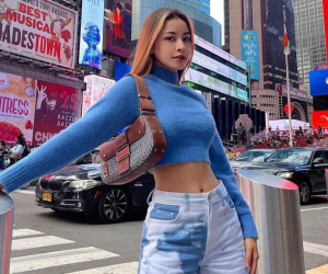 Chi Pu và cuộc sống ở Mỹ: Sáng đạp xe dạo New York, tối lên đồ xuyên thấu đi nghe nhạc
