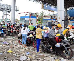 An Giang đón hơn 17.700 người hồi hương, các cơ sở cách ly đang quá tải: Sàng lọc ban đầu ghi nhận 30 người dương tính với SARS-CoV-2