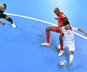 Siêu phẩm solo của Văn Hiếu lọt top 7 bàn thắng đẹp nhất World Cup Futsal 2021