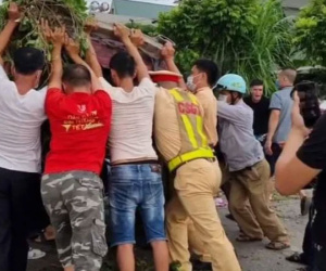 Bắc Ninh: Xe con 'nát bét' sau tai nạn kinh hoàng khiến 3 người tử vong, trong đó có hot Tiktoker 18 triệu like