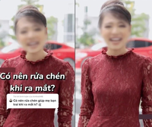 Cô gái tuyên bố 'không cần rửa chén giúp mẹ bạn trai khi ra mắt' làm netizen cãi nhau dữ dội: Ủa thế cứ ngồi chơi à?