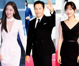 Thảm đỏ LHP Busan ngày 2: Lee Byung Hun đè bẹp 'ảnh đế' Yoo Ah In mặt bóng dầu, nữ phụ Squid Game so kè cực gắt với nữ thần Kpop