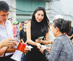 Phía Thuỷ Tiên lý giải nguyên nhân không thể thống kê được chính xác số tiền từ thiện ở Quảng Trị