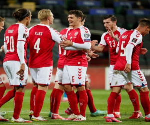 Kết quả vòng loại World Cup 2022 khu vực châu Âu (10/10): Đan Mạch tiến gần VCK