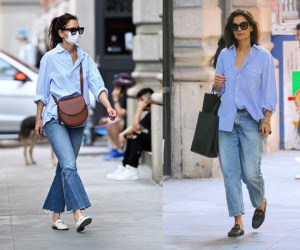 Katie Holmes đúng là 'nghiện' quần jeans, cô có loạt cách mix chuẩn sành điệu cho nàng 30+