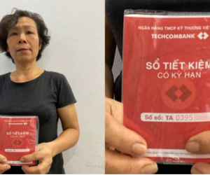 Fanpage ngân hàng Techcombank bị 'tấn công' vì cuốn sổ tiết kiệm trên tay mẹ Hồ Văn Cường