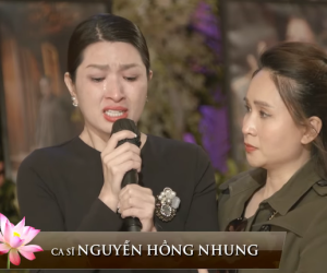 Tang lễ ca sĩ Phi Nhung tại Mỹ: Con gái Phi Nhung đại diện gia đình đón tiếp mọi người tới viếng cố ca sĩ, sao Việt khóc nghẹn ngào