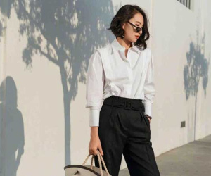 11 cách diện quần đen sành điệu miễn chê cho nàng công sở đi làm ngày nắng hanh hao