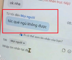 Nữ sinh gửi nhầm tin nhắn vào nhóm chat lớp khi học online, thầy giáo nhìn thấy liền 'khịa' vài câu mà ai cũng phục lăn