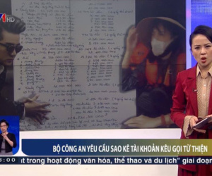 Thuỷ Tiên, Trấn Thành, Đàm Vĩnh Hưng tiếp tục lên sóng VTV: Bộ Công an yêu cầu sao kê tài khoản kêu gọi từ thiện