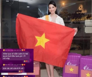 Khởi hành trễ, bỏ lỡ phần thi phụ, Ái Nhi bị tịch thu váy tại sân bay: Bất lợi bội phần cho Việt Nam