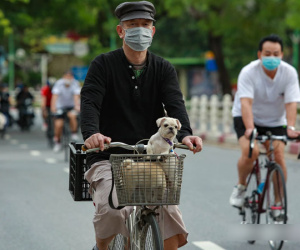 Hà Nội: Cuối tuần vừa mưa vừa rét, người dân mặc áo ấm, quàng khăn kín mít ra đường đi chơi