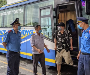 Người đi xe khách, tàu thủy phải xét nghiệm nếu từ vùng có dịch, phong tỏa