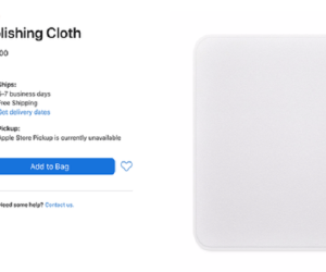 Apple ra mắt miếng giẻ lau, giá gần 500.000 đồng