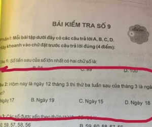 Bài toán lớp 1 gây lú, người lớn đọc xin bó tay: Hôm nay là ngày 12 tháng 3 thì thứ ba tuần sau của tháng 3 là ngày nào?