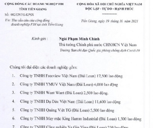 Tiền Giang 'một mình một đường', DN gửi thư cầu cứu Thủ tướng