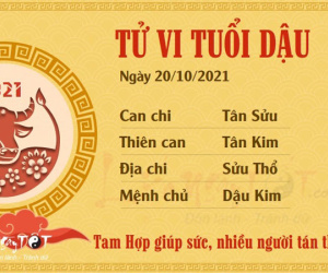 Tử vi thứ 4 ngày 20/10/2021 của 12 con giáp: Dần phát tài, Thìn gặp phải tiểu nhân