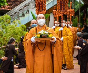 Lễ nhập kim quan Đại lão Hòa thượng Thích Phổ Tuệ