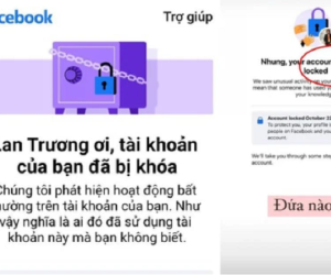 Nóng: Nhiều tài khoản Facebook bị khoá không rõ lý do