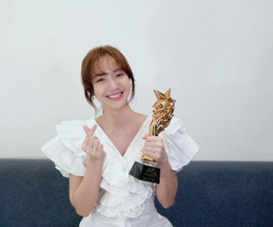 Jang Mi nhận giải 'Nữ ca sĩ quốc tế xuất sắc' tại World Star Awards 2021