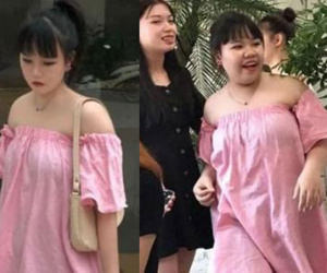 Tá hỏa với nhan sắc thật của hot girl triệu fan Trung Quốc: Gương mặt tròn xoe, thân hình 'gây lú' khiến các chàng vỡ mộng