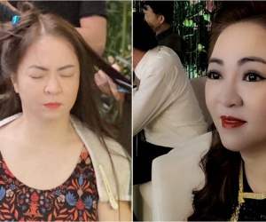 So ảnh mộc mạc trong hậu trường với khi lên sóng của 'bà trùm' Đại Nam: Thay đổi đúng 1 điểm mà nhan sắc lật ngược luôn!
