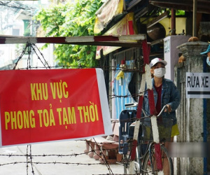 Phong tỏa tạm thời nơi làm việc và sinh sống của 6 cán bộ nhiễm Covid-19 ở Quốc Oai