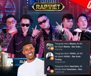 Hàng loạt fanpage của thí sinh Rap Việt bất ngờ bị tấn công, đổi thành tên của 'hacker' quen thuộc gần đây?