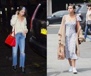 Selena Gomez có 9 cách diện áo cardigan sành điệu chị em có thể học hỏi
