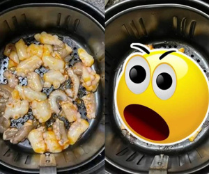 Cô gái hí hửng nướng bạch tuộc nhưng nhận về cái kết ngã ngửa, mẹ thấy vậy dặn vội: 'Đừng lấy chồng nữa nha con!'