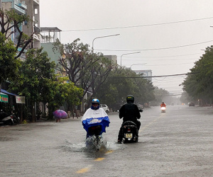 Ảnh hưởng hoàn lưu của áp thấp nhiệt đới, Nam Trung Bộ và Tây Nguyên có mưa to đến rất to, Bắc Bộ trời nắng