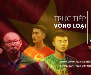 Xem TRỰC TIẾP U23 Việt Nam vs U23 Đài Loan, 17h00 ngày 27/10