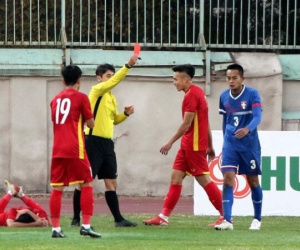 HLV U23 Đài Bắc Trung Hoa tố trọng tài thiên vị U23 Việt Nam