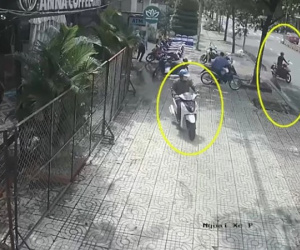 Lại thêm vụ nhóm đối tượng dàn cảnh lừa bảo vệ, trộm xe máy SH