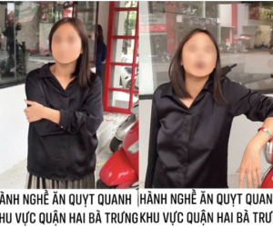 SỐC: Gái xinh Hà Nội quỵt tiền ăn còn tự tiện 'phóng uế' trước cửa tiệm, dân mạng liền so sánh với 'hot girl Bella' nổi tiếng?