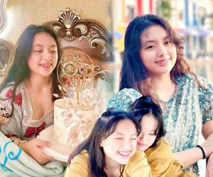 13 tuổi, Suti 'tròn xoe' của Bố Ơi Mình Đi Đâu Thế trổ mã thiếu nữ, cao hơn chị ruột