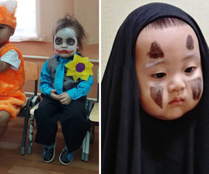 Cười 'ná thở' với màn cosplay của các bé ngày Halloween