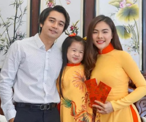 Vân Trang bất ngờ thông báo vừa sinh hai nhóc tỳ sinh đôi cho ông xã đại gia